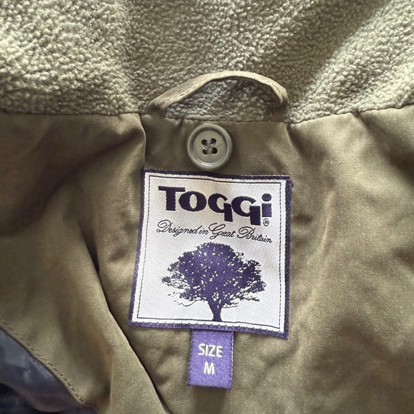 Toggi Field Jacket - Hooded Utility Parka - olive green - Size Medium - Picture 2 of 4